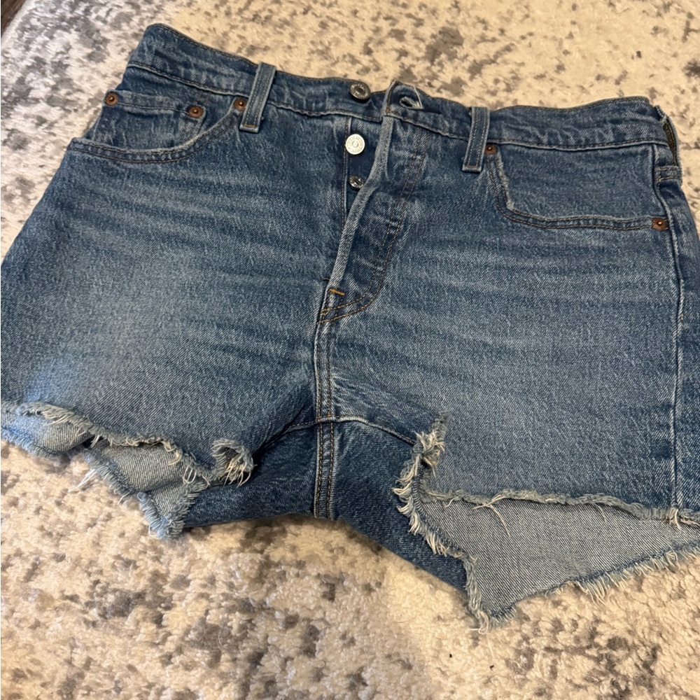 Levi's Blue Jean Shorts for Women